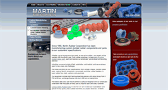 Desktop Screenshot of martinrubber.com